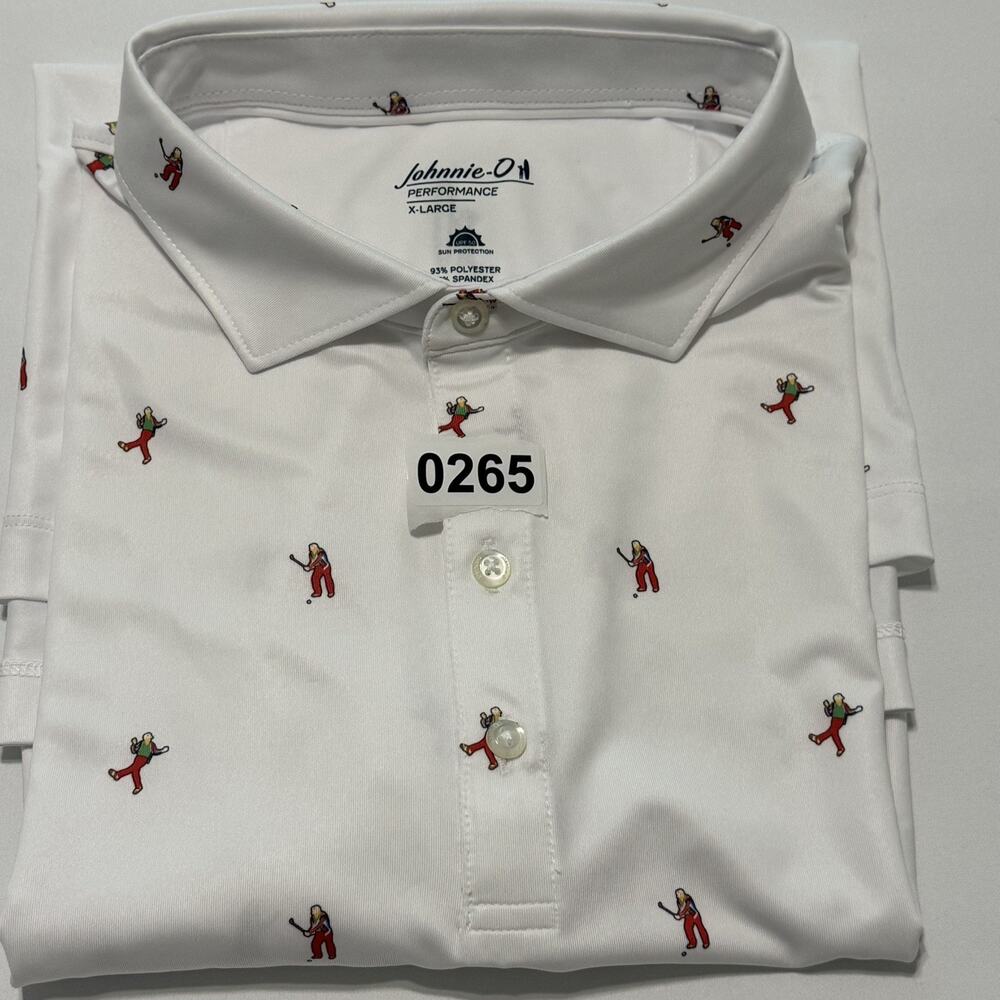 NWOT Large Johnnie-O Dancin Performance Golf Polo Size Men’s XL MSRP $98 - Picture 1 of 10